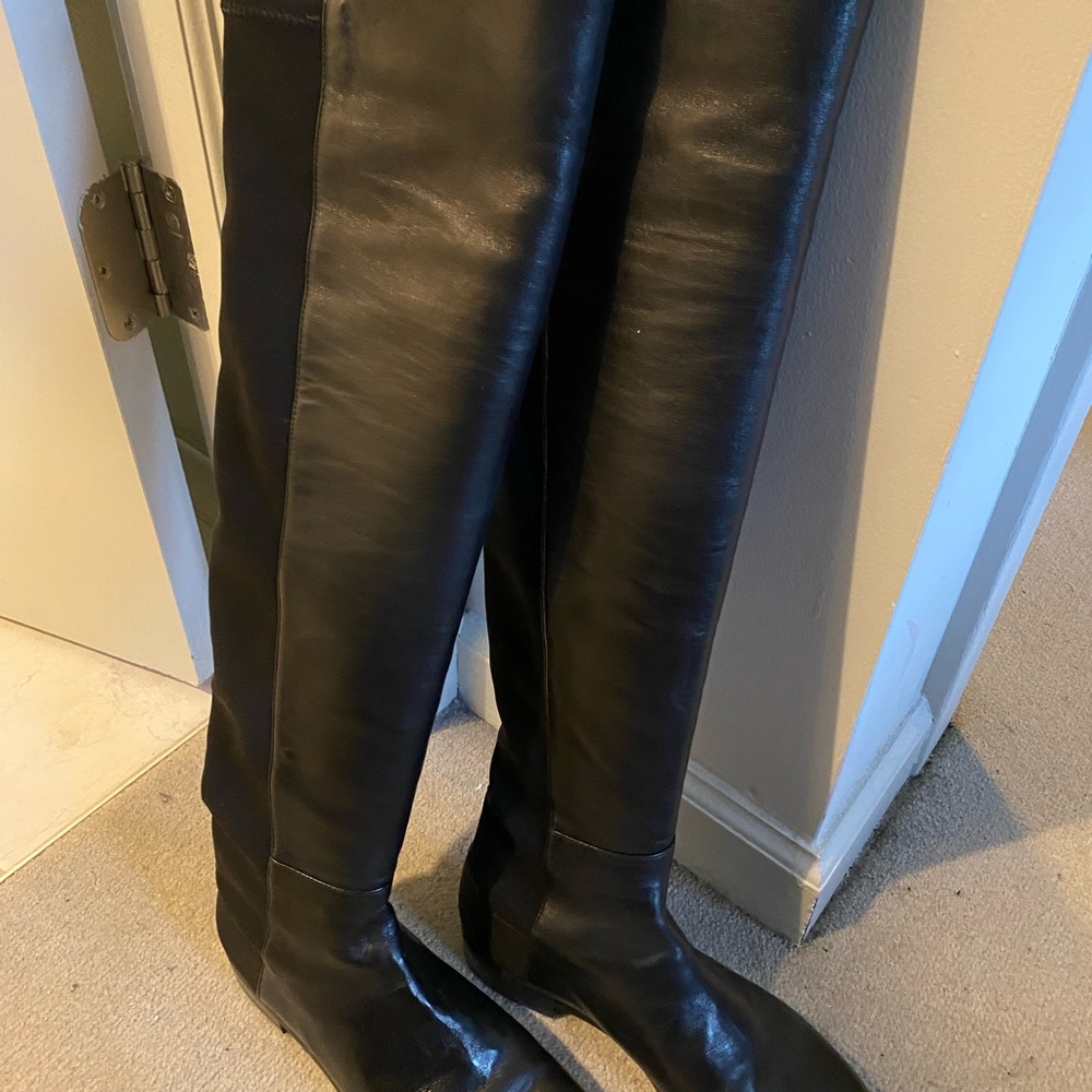 Stuart Weitzman 5050 Nappa Leather Knee High Boots size 7.5